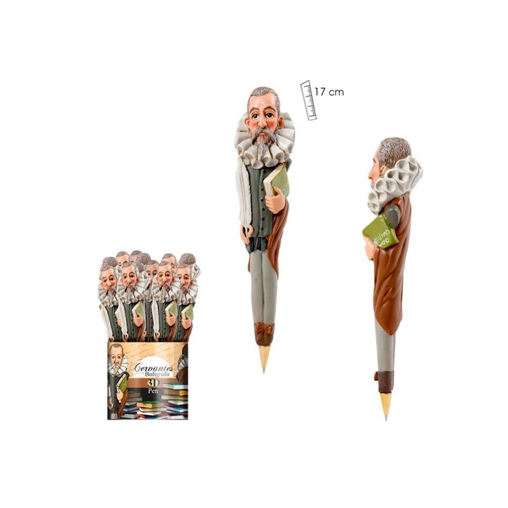 Bolígrafo "Don Miguel de Cervantes" 3D