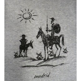 "Don Quixote and Sancho" adult  t-shirt