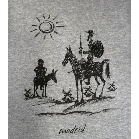 Camiseta "Don Quijote y Sancho" adulto