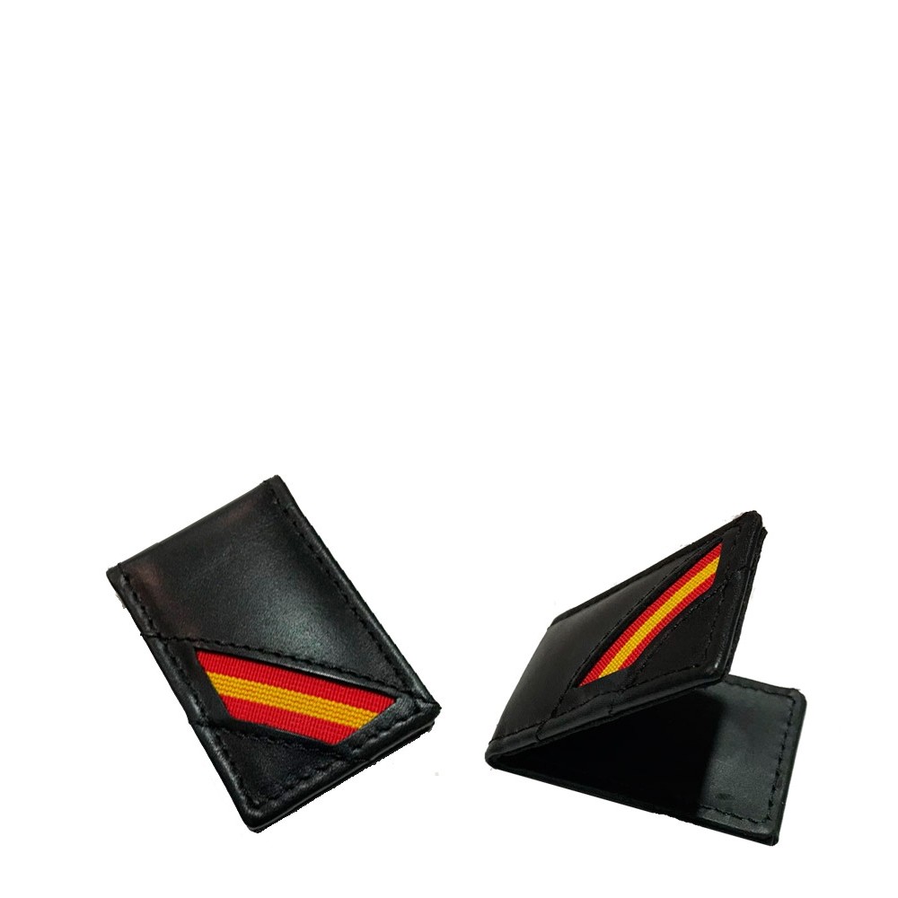 Money clip with the flag of Spain
