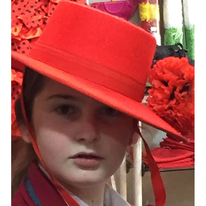 Cordovan party hat red