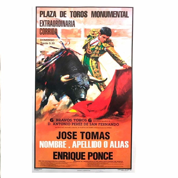 Cartaz de tourada personalizado com o seu nome – vista 5