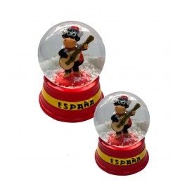 "Bullfighting and flamenco" Crystal Snowball 