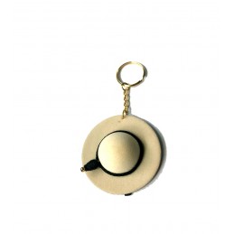 Bullfighting keychain castoreño hat