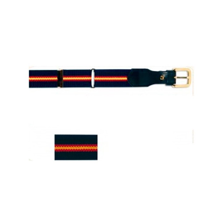 Spain flag elastic belt for man