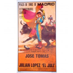 Cartel o poster Taurino Jose Tomas y El Juli