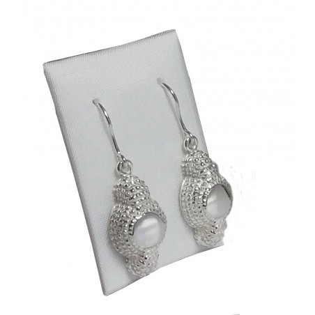 "Montera" bullfighting silver earrings