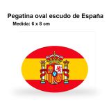 Spanish flag stickers – view 2