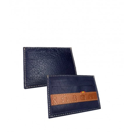  "Livestock irons" Leather card holder