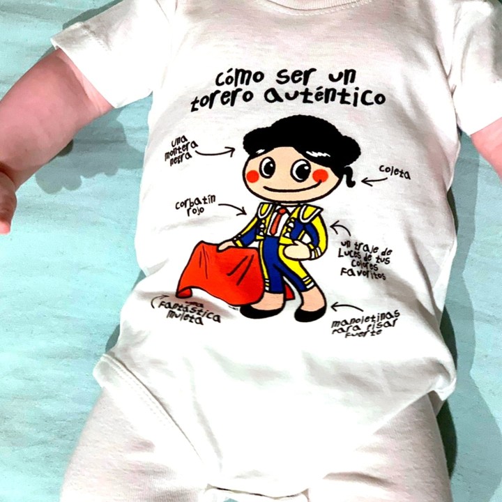 Body bébé torero – vue 2