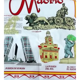 Kitchen apron "Souvenir from Madrid"