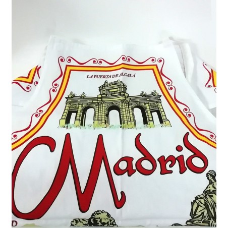 Kitchen apron "Souvenir from Madrid"