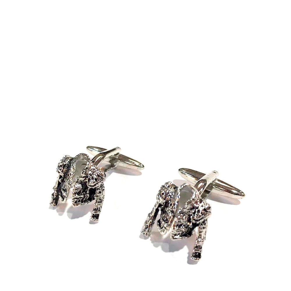 Bullfighter Jacket rhodium Cufflinks