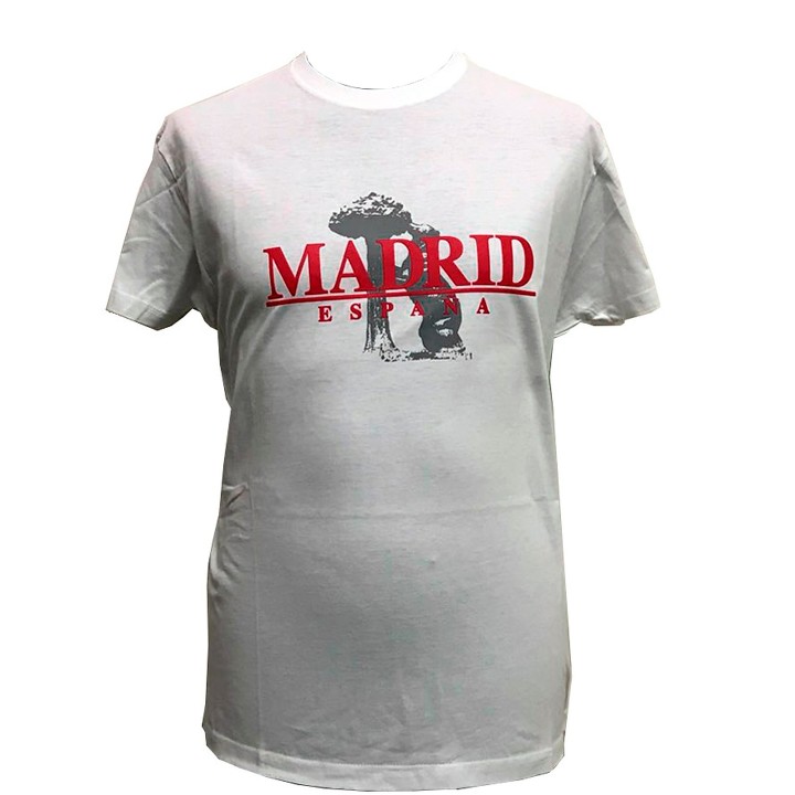 T-shirt branca de o Urso e o Medronheiro para adulto