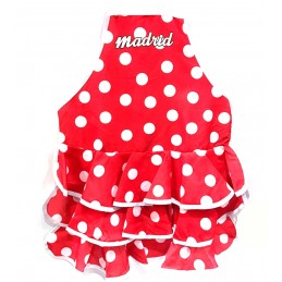 Tablier de cuisine pour enfants en robe de flamenco