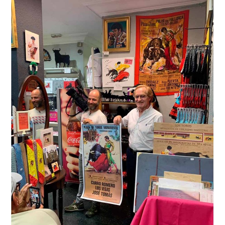 Cartel de toros personalizable completo 