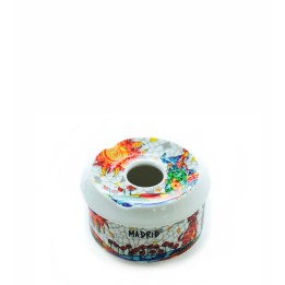 Water ashtray "Bull & Sun mosaic"