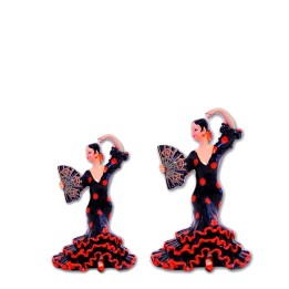 Flamencotänzerin-Figur mit Fächer – Ansicht 3