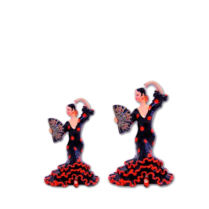 Danseuse de flamenco avec un éventail