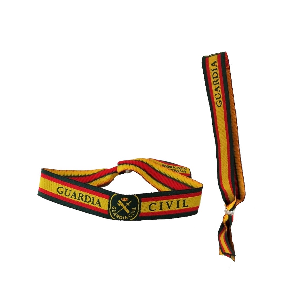 Cloth bracelet of the "Guardia Civil"