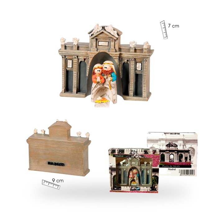 Presépio na Puerta de Alcalá – vista 2