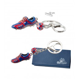 FC Barcelona metal Keychain with boot