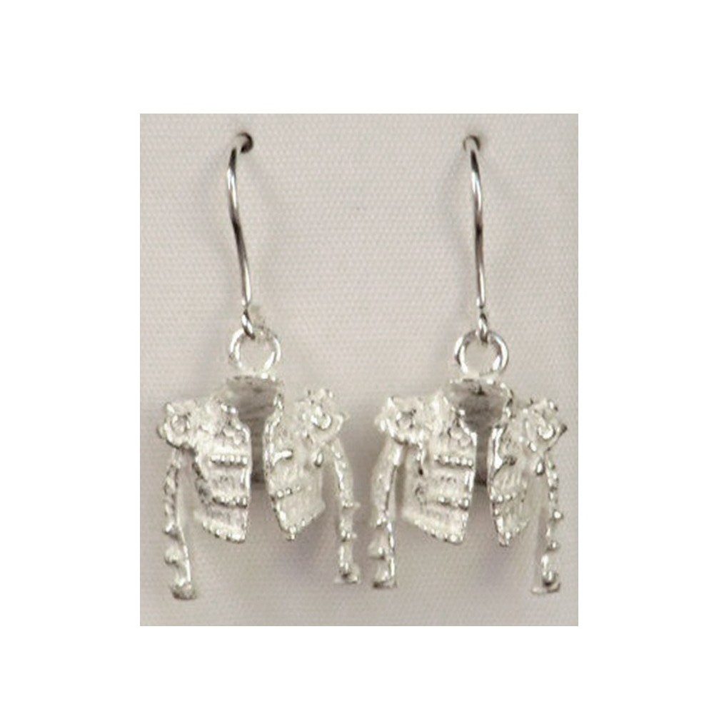 Pendientes Plata Chaquetilla Torero  