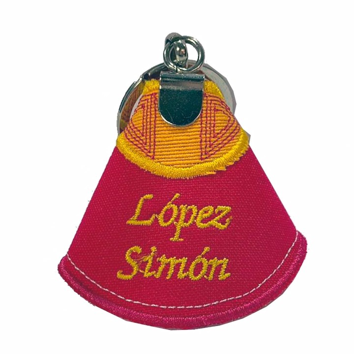 Capote-Schlüsselanhänger mit Torero-Namen – Ansicht 6