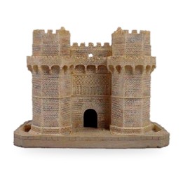 Riproduzione delle Torres de Serranos di Valencia in resina