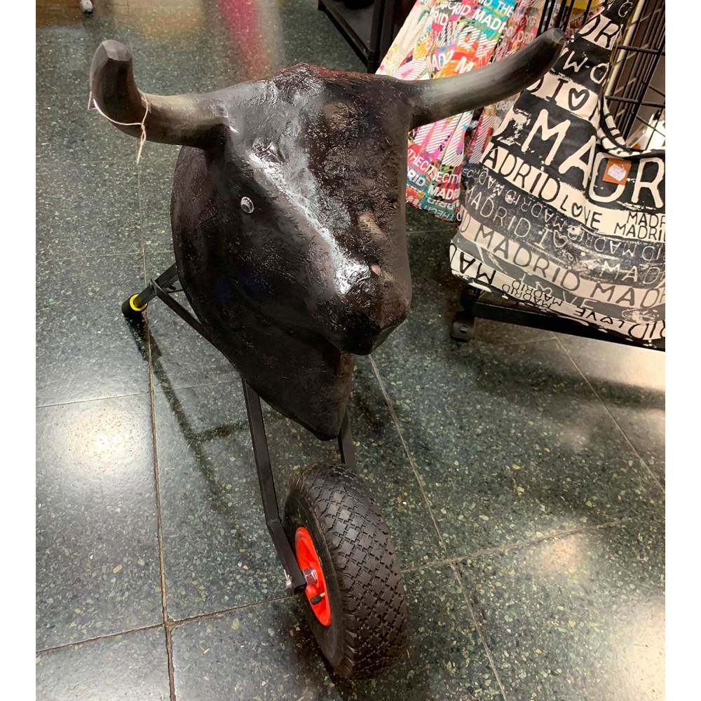 Bull training car for children