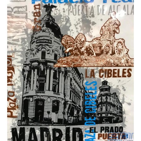 Madrid "Gran Vía" Adult T-Shirt