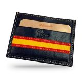 Tarjetero de piel "Bandera de España"