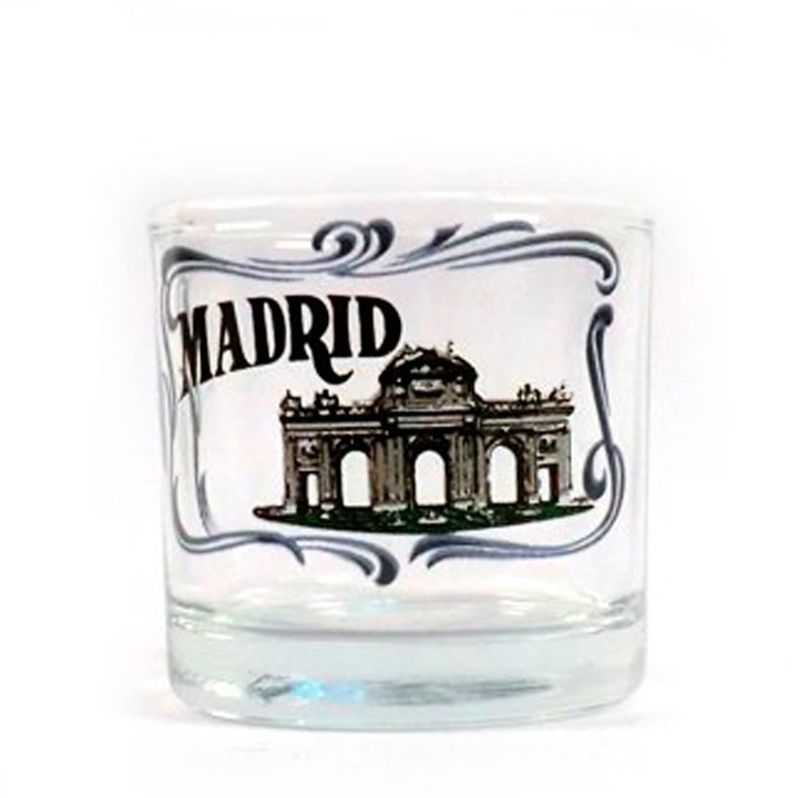 Bicchierino da shot di Madrid in vetro – vista 4