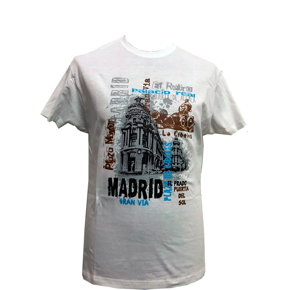 T- Shirt "Gran Vía" à Madrid
