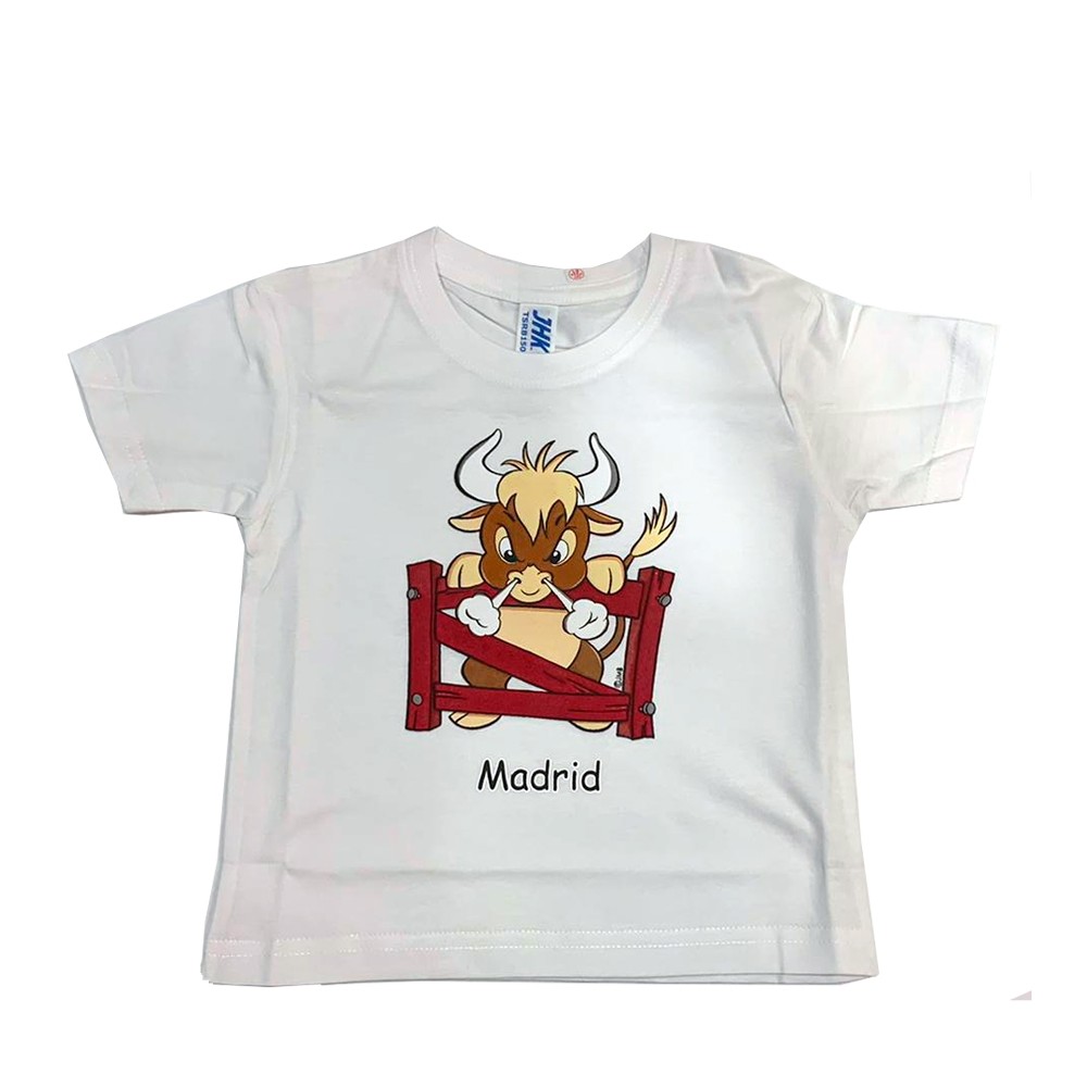 Camiseta "Toro enfadado" infantil