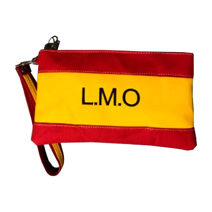 Personalisierte Clutch mit spanischer Flagge – Ansicht 8