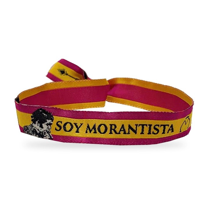 Braccialetto taurino modello Morante de la Puebla, con la scritta Soy Morantista