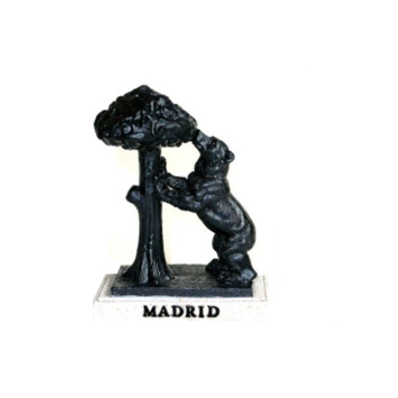 Figura de resina del osos y el madroño de madrid