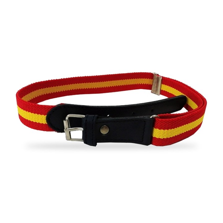 Elastischer Kindergürtel mit spanischer Flagge – Ansicht 2