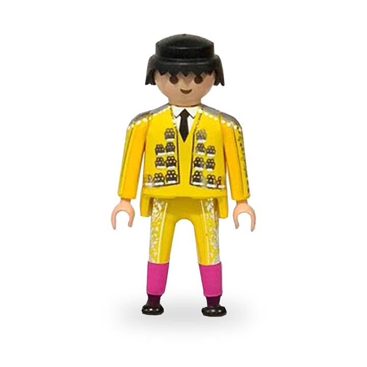 Playmobil torero con traje de luces giallo