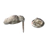 Pin taurino de plata montera de torero – vista 2