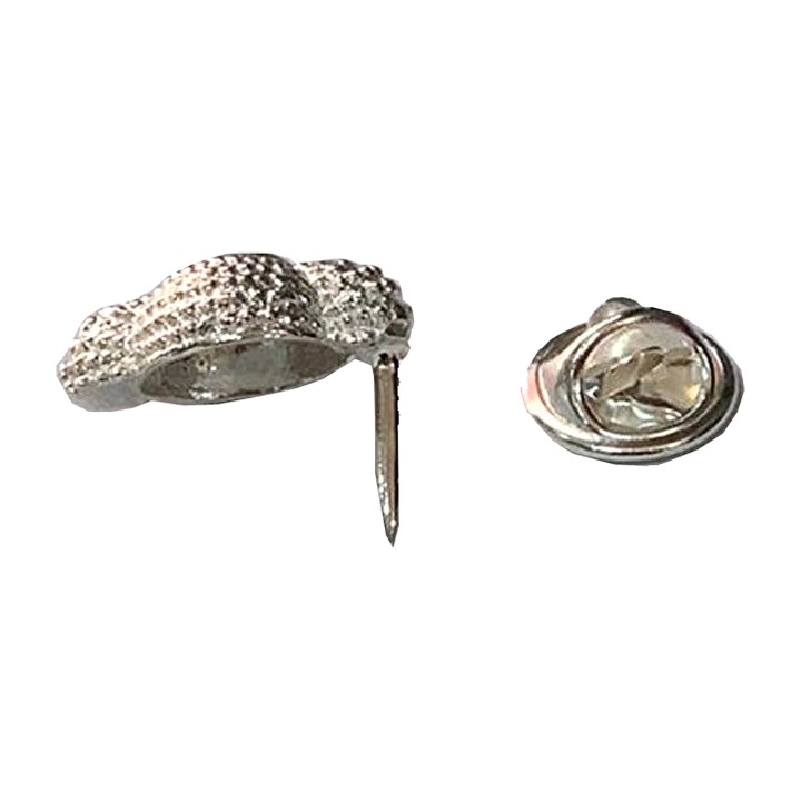 Spilla taurina in argento montera da torero – vista 2