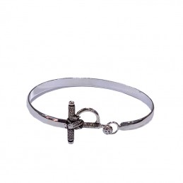 Pulsera Taurina Plateada Estoque