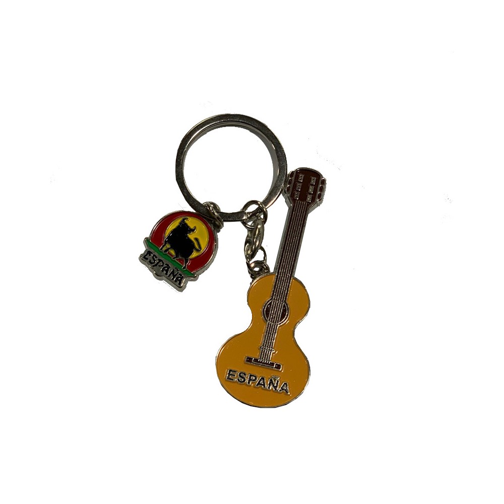 porte-clés-souvenir-flamenco-metal-guitare