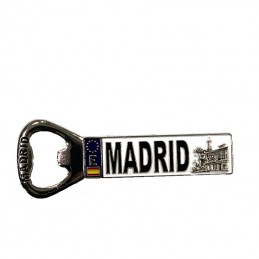 abre chapas metálico souvenirs de Madrid
