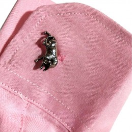 Bullfighting rhodium cufflinks