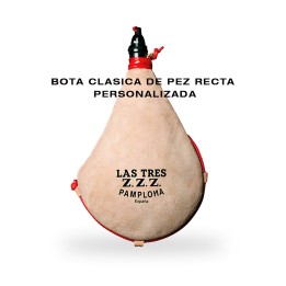 Personalisierter gerader Weinschlauch mit Pech, Las Tres Z.Z.Z.