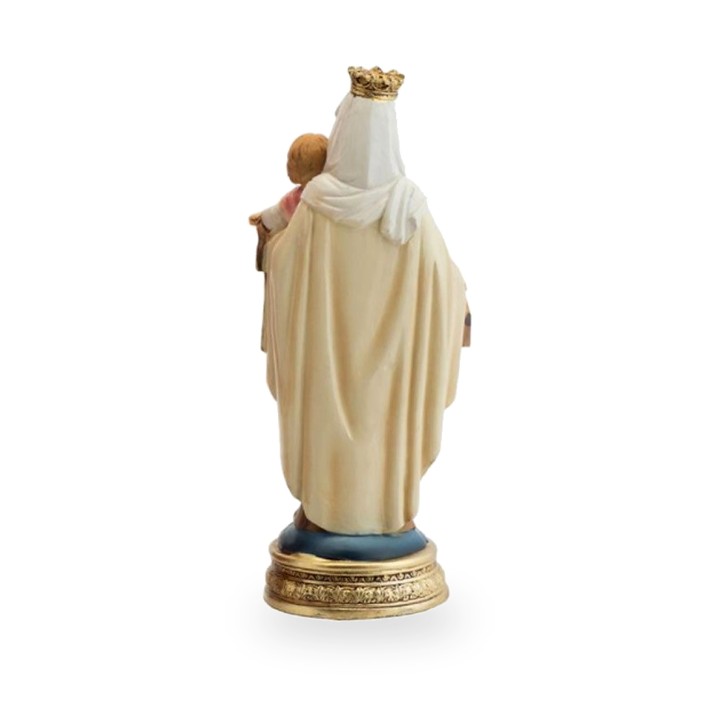 Statuetta della Madonna del Carmine con il Bambino – vista 2