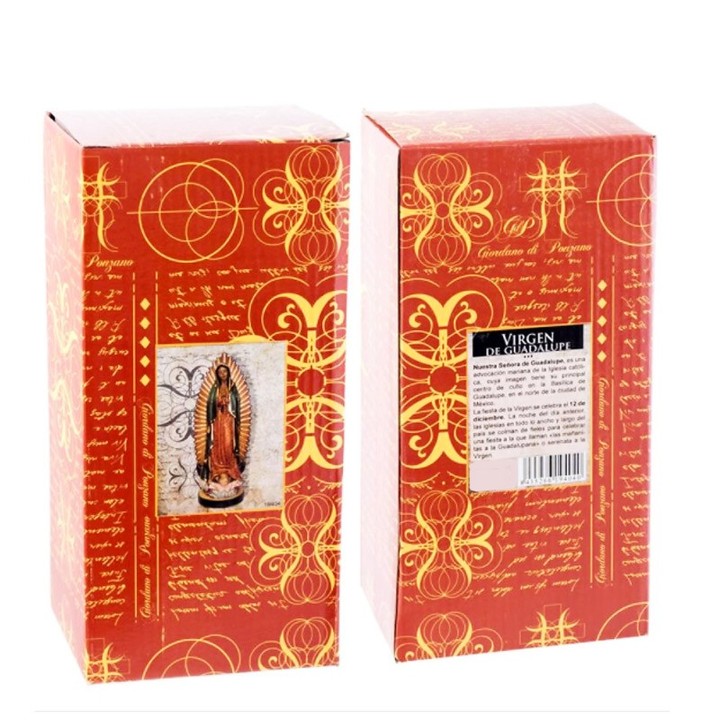 Figur der Virgen de Guadalupe aus Kunstharz – Ansicht 3