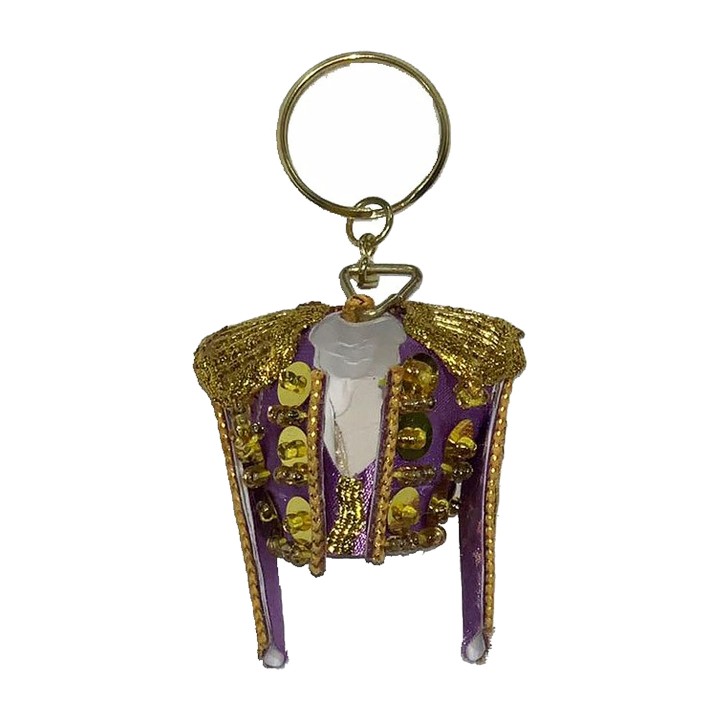 Portachiavi a forma di giacchetta da torero fatto a mano – vista 4